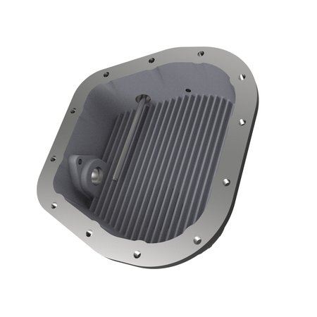 Afe Power 97-16 F150 3.5L PRO SERIES REAR DIFF COVER BLACK W MACHINED FINS W GEA 46-70152-WL